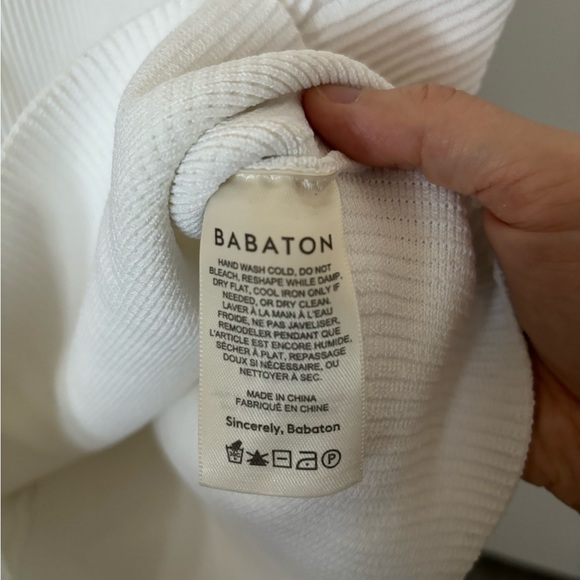 Like new Babaton Sculpt Knit Squareneck tank - Picture 5 of 7